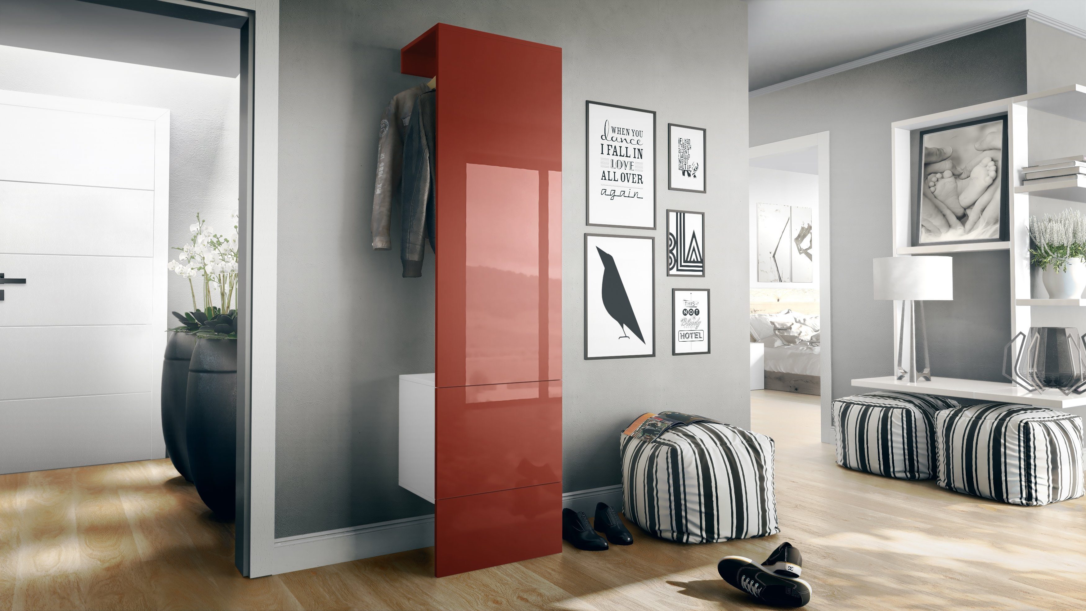 Vladon Garderoben-Set Carlton Set 5, (Wandgarderobe günstig online kaufen