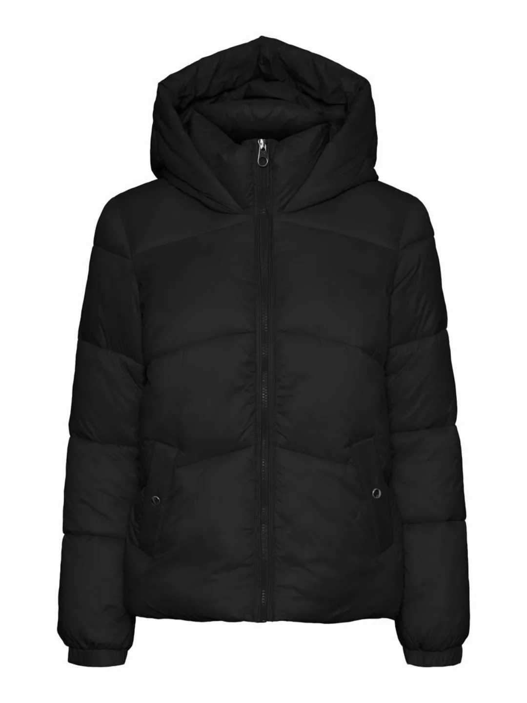 VERO MODA Tall Short Puffer Jacket Damen Schwarz günstig online kaufen