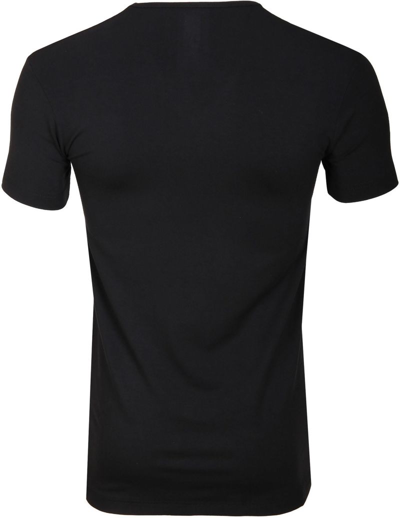 Alan Red Bamboo T-shirt Schwarz - Größe L günstig online kaufen