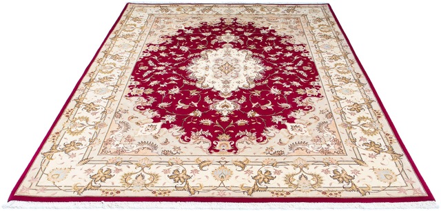 morgenland Orientteppich »Perser - Täbriz - Royal - 247 x 171 cm - rot«, re günstig online kaufen