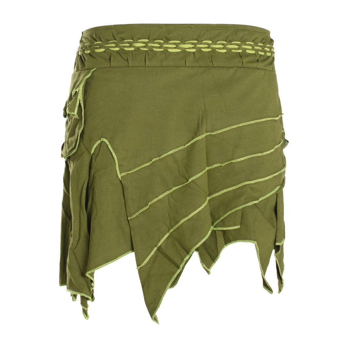 Vishes Zipfelrock Zipfelrock Elfenrock Patchwork Asymmetrisch günstig online kaufen