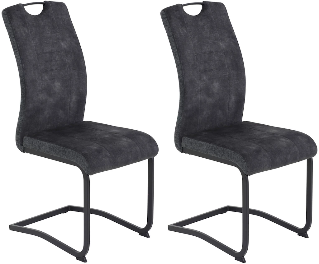 HELA Freischwinger "RIGA", (Set), 2 St., Microfaser-Webstoff, Freischwinger günstig online kaufen