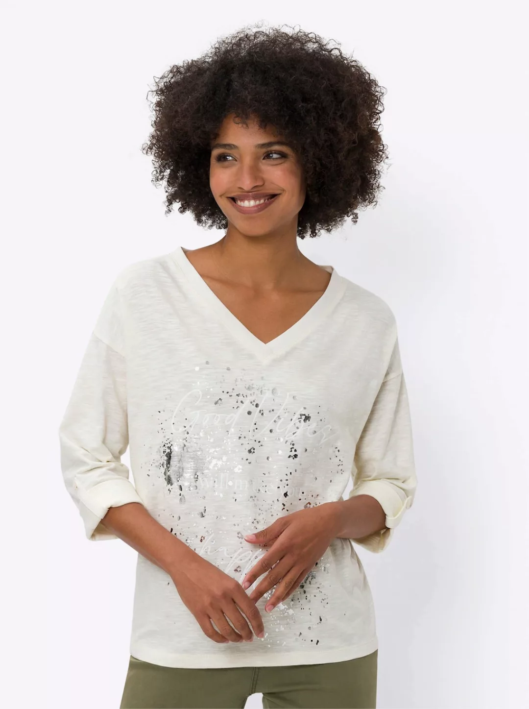 heine 3/4-Arm-Shirt "Shirt", (1 tlg.) günstig online kaufen