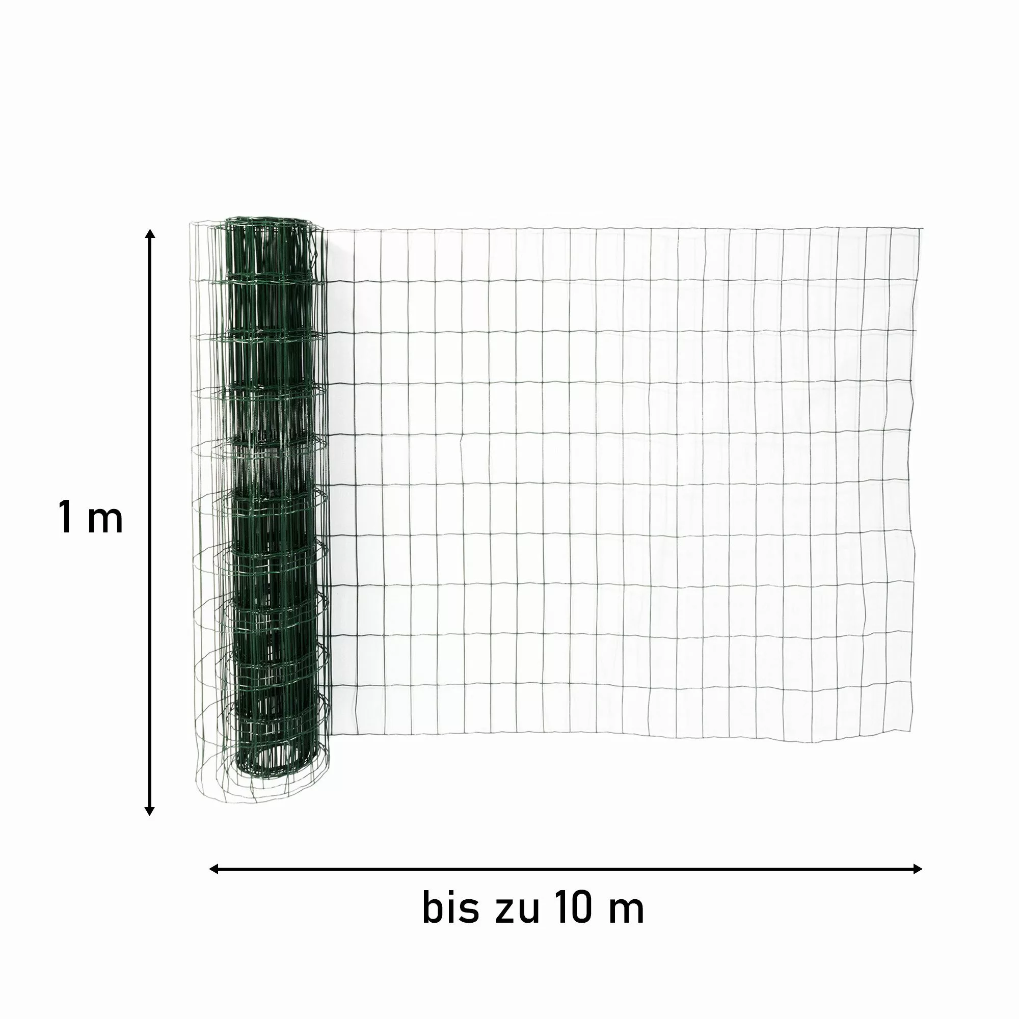 Lemodo Gartenzaun Gartenzaun 100 cm hoch, günstig online kaufen
