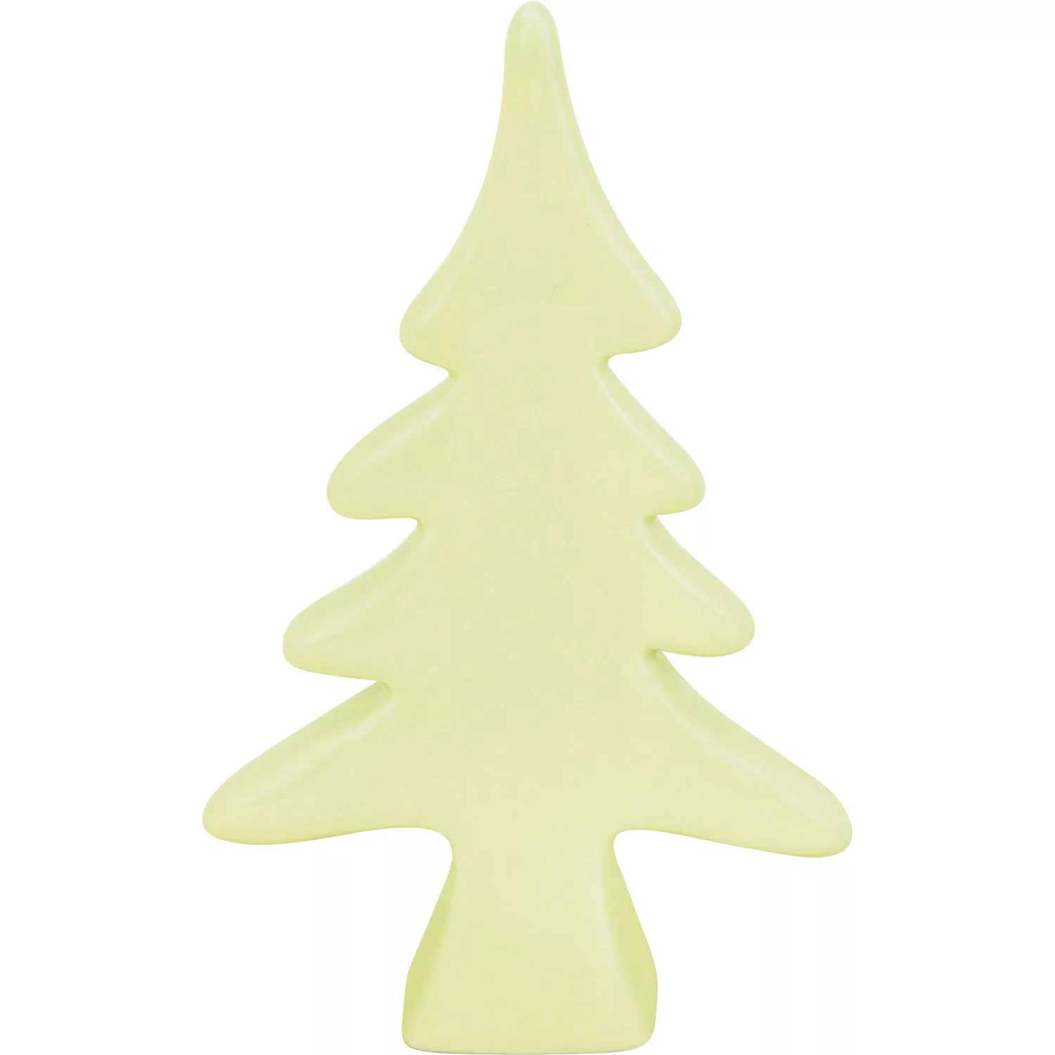 Deko-Figur Tannenbaum 15 cm x 9,5 cm x 3 cm Grün günstig online kaufen