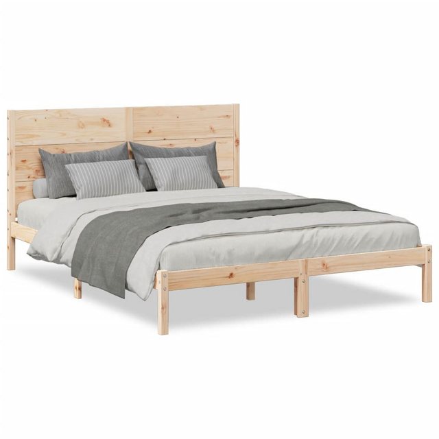 vidaXL Bett, Massivholzbett Extra Lang ohne Matratze 160x210 cm günstig online kaufen