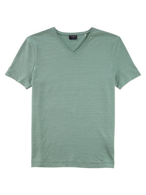 OLYMP T-Shirt Linen V-Neck T-Shirt günstig online kaufen