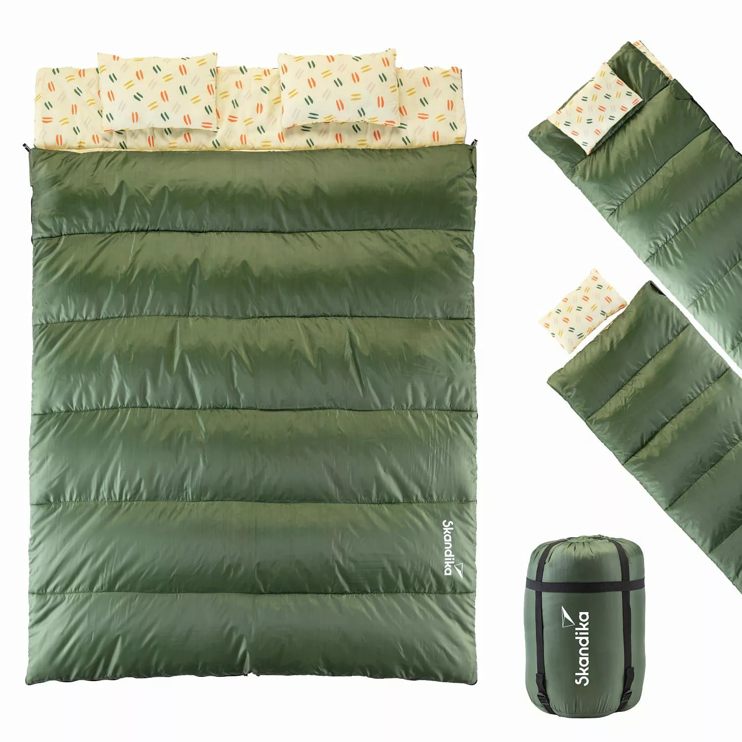 Skandika Doppelschlafsack Iceland Double Deckenschlafsack für günstig online kaufen