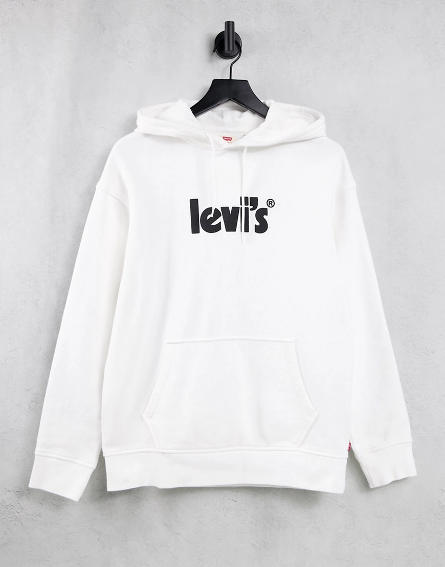 Levi´s ® Relaxed Graphic Kapuzenpullover 2XL Poster White günstig online kaufen