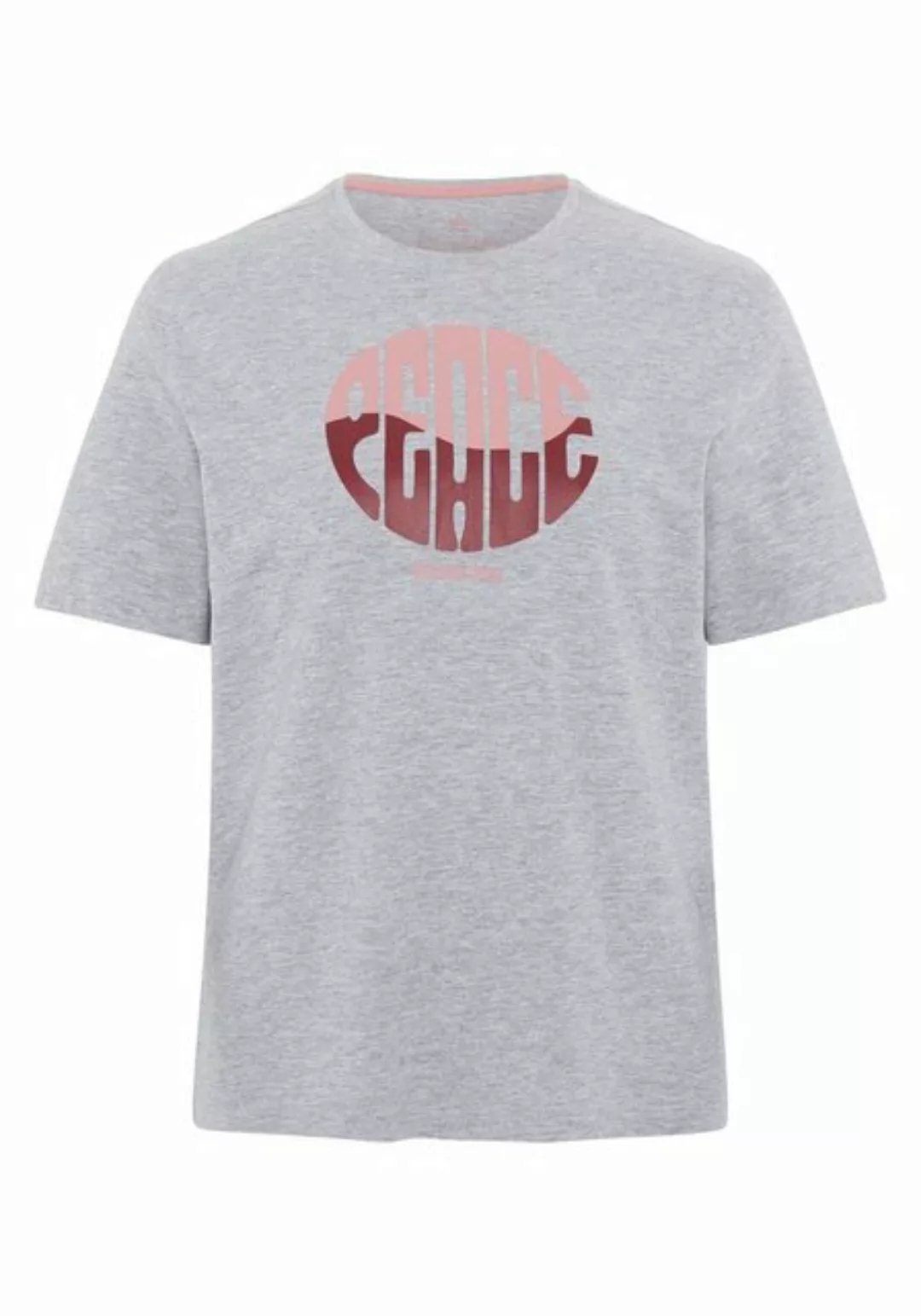 Oklahoma Jeans Print-Shirt mit Peace Frontprint günstig online kaufen