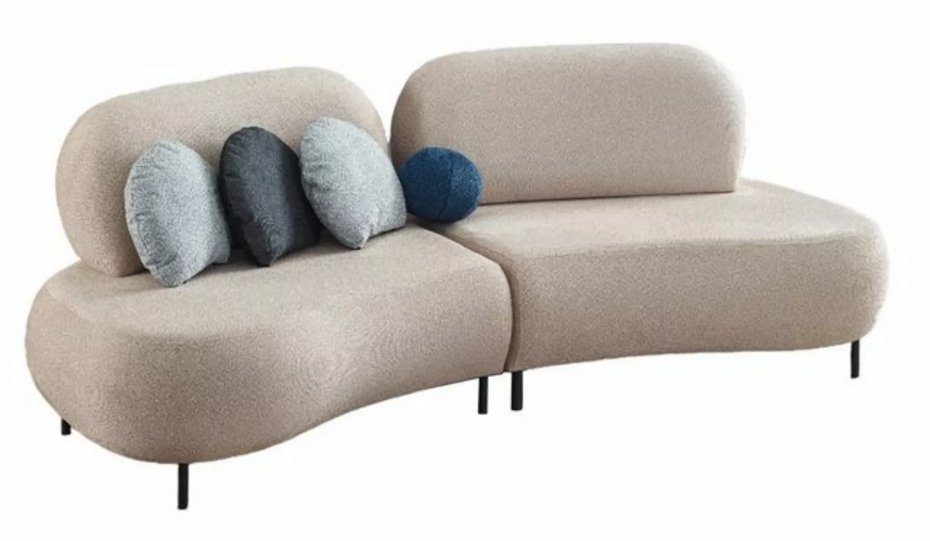 Villa Möbel Sofa Golf, 1 Stk. 2-Sitzer, mit Relax-/Bettfunktion durch umkla günstig online kaufen