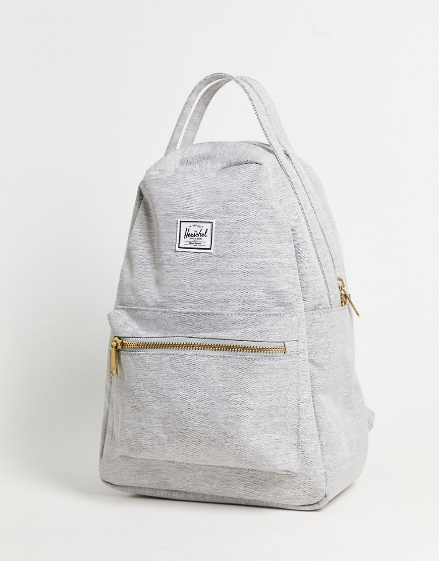 Herschel Supply Co. – Nova – Kleiner Rucksack in Hellgrau günstig online kaufen