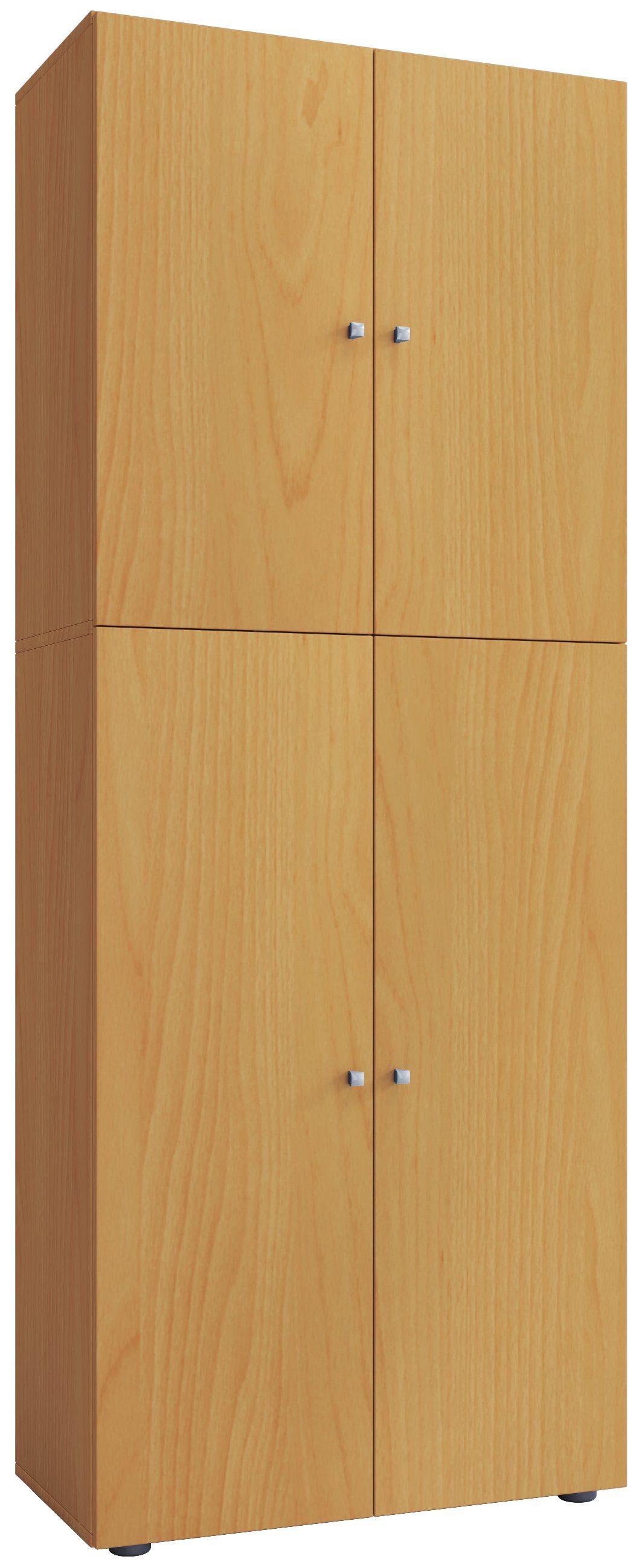 VCM Mehrzweckschrank Holz Besenschrank Staubsauger Putzschrank günstig online kaufen