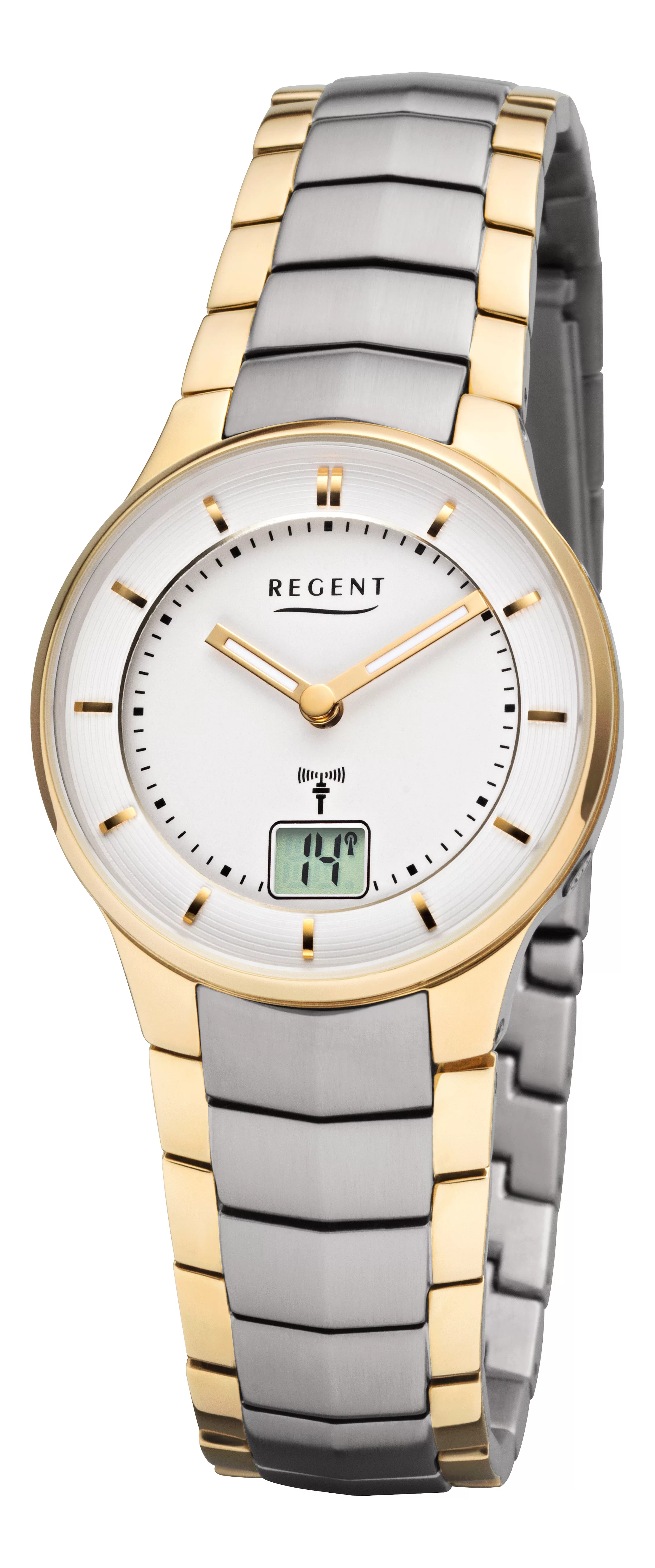 Regent Armbanduhr Funk FR-261 BA-403 Damenfunkuhr günstig online kaufen