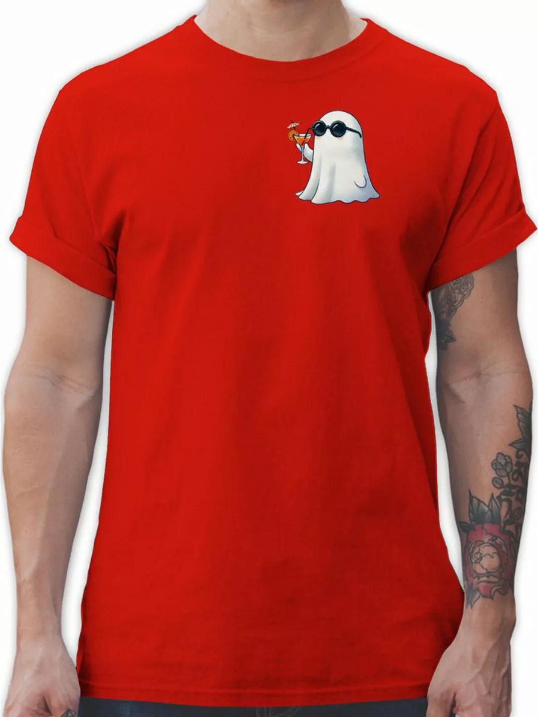 Shirtracer T-Shirt Boo Aperol, Spooky Spritz, Geisterstunde mit Aperol, Hal günstig online kaufen