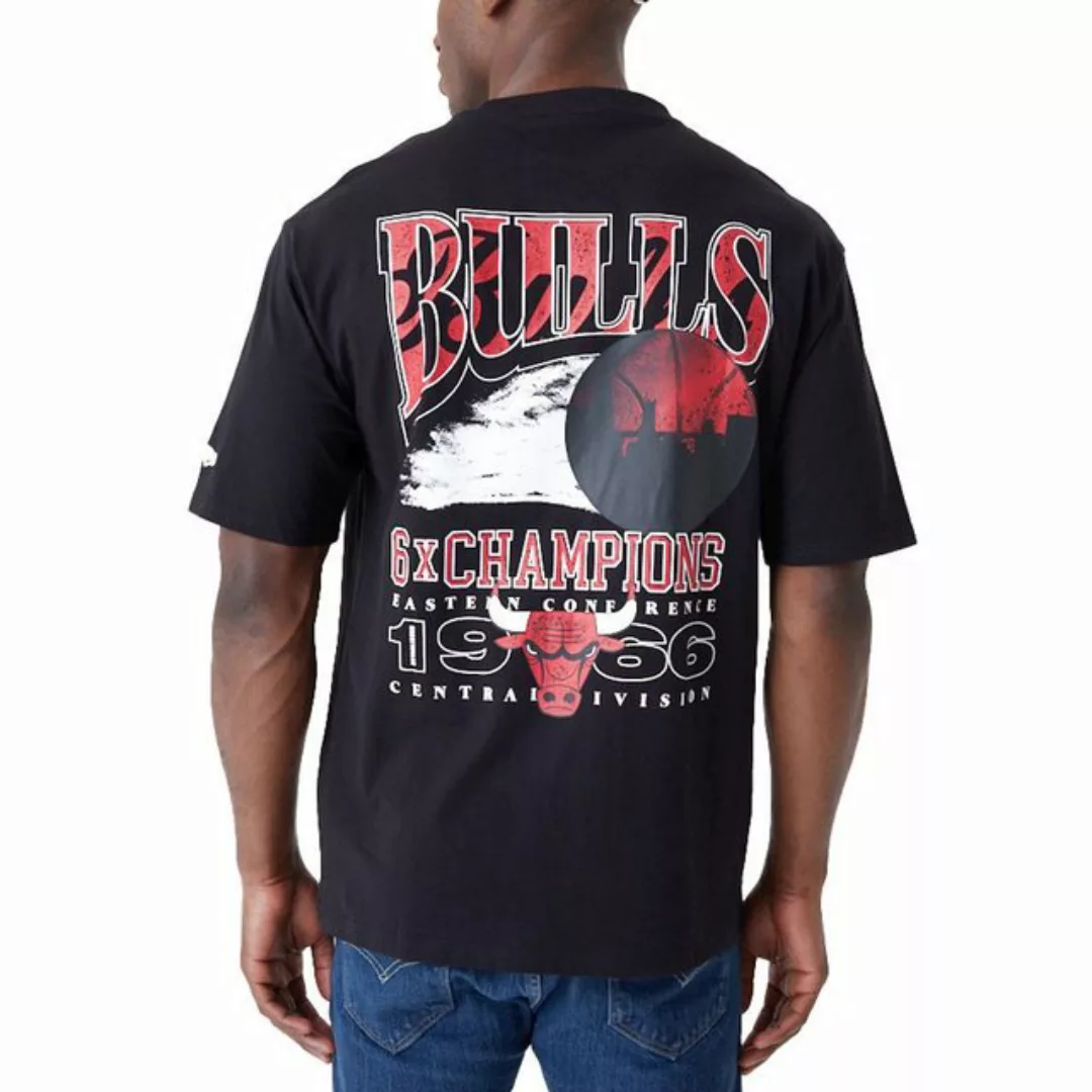 New Era Print-Shirt Oversized CHAMPIONS Chicago Bulls günstig online kaufen