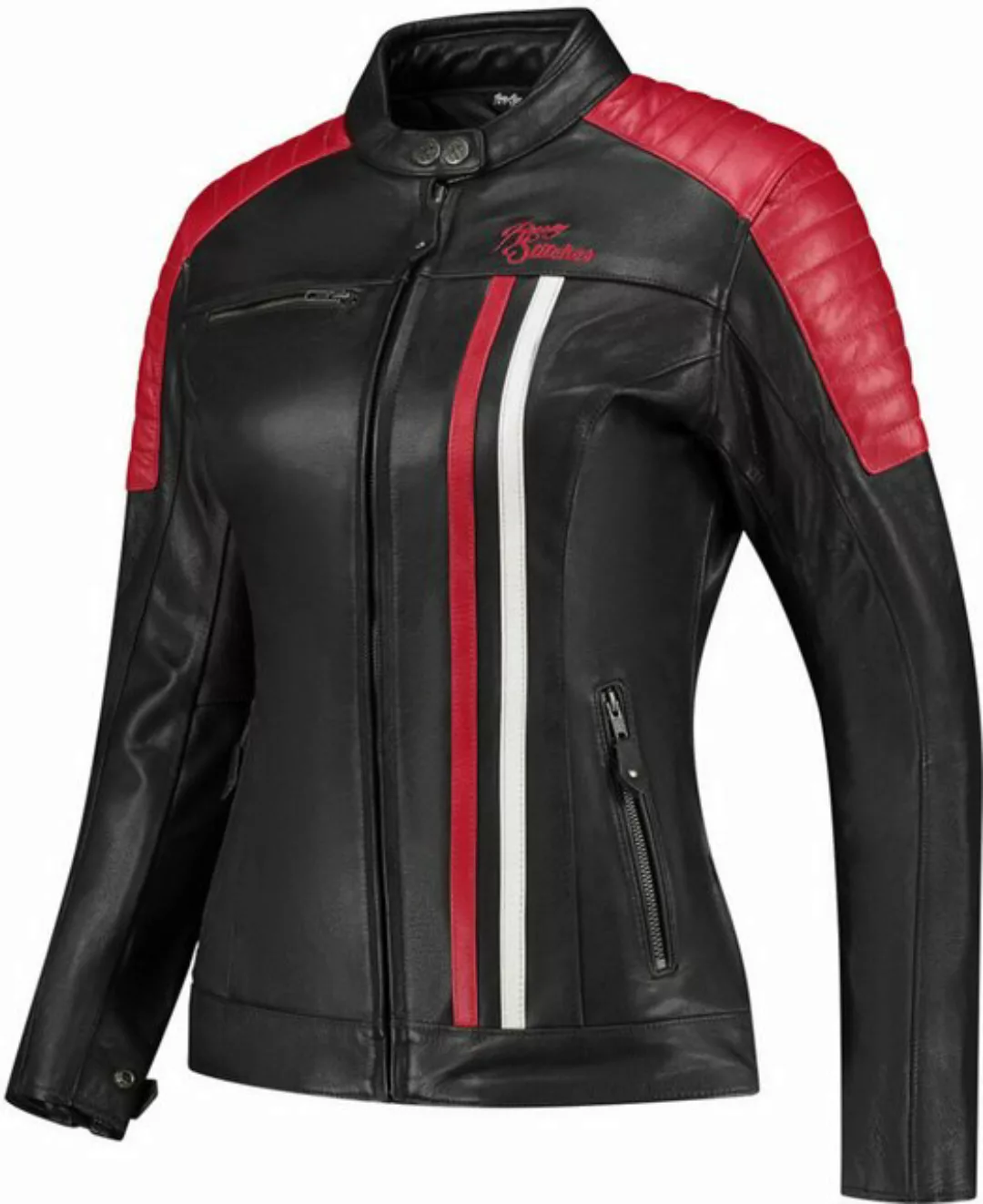 Rusty Stitches Motorradjacke Alice Damen Motorrad Lederjacke günstig online kaufen