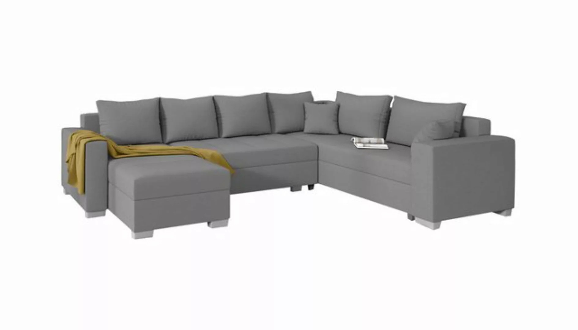 99rooms Wohnlandschaft Aterno, U-Form, Sofa, Bonellfederkern günstig online kaufen