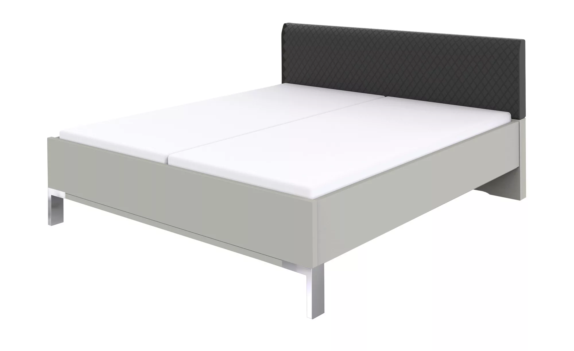 Bettgestell - grau - 149 cm - 97 cm - Betten > Bettgestelle - Möbel Kraft günstig online kaufen
