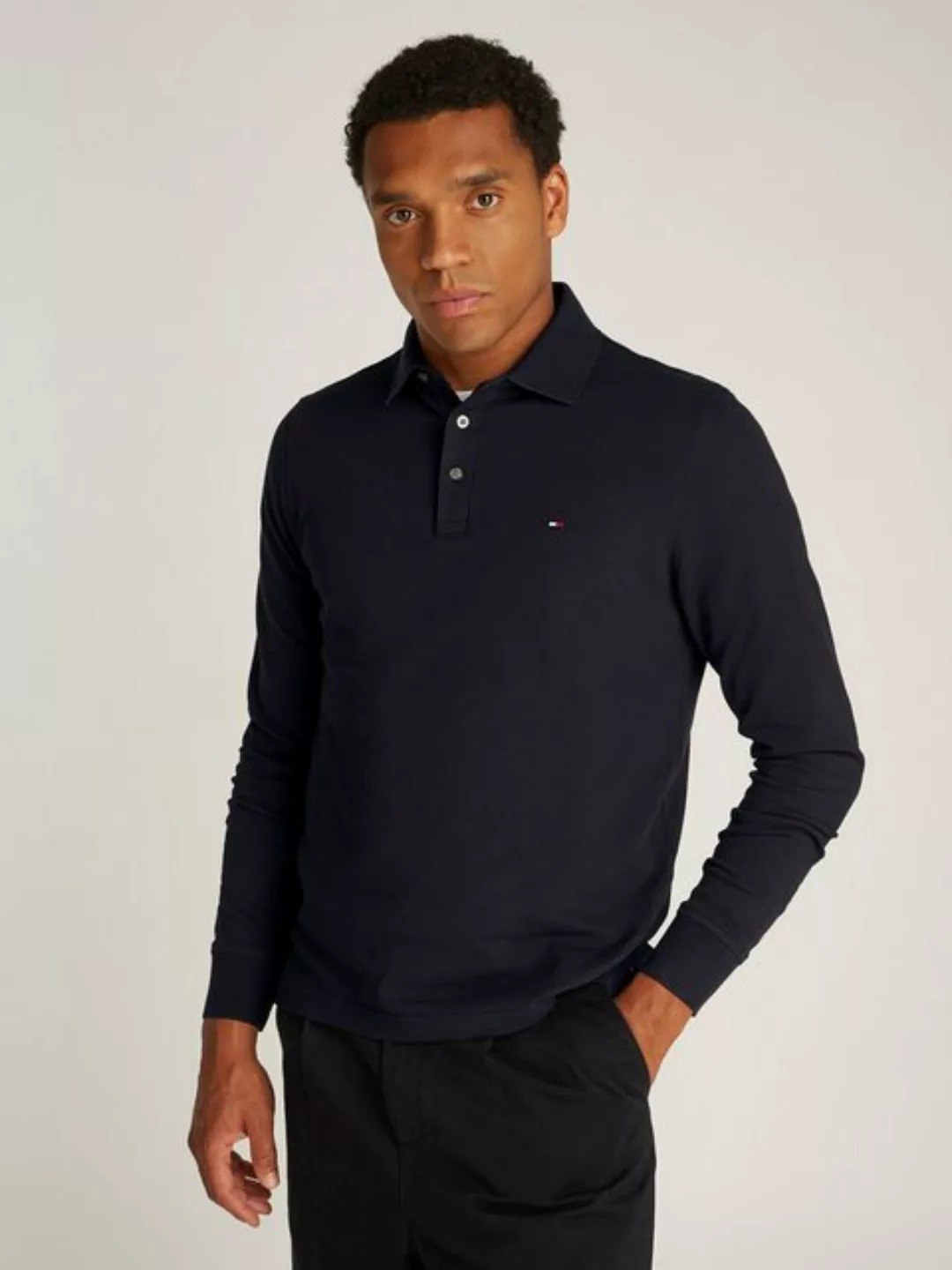 Tommy Hilfiger Langarm-Poloshirt 1985 SLIM LS POLO günstig online kaufen