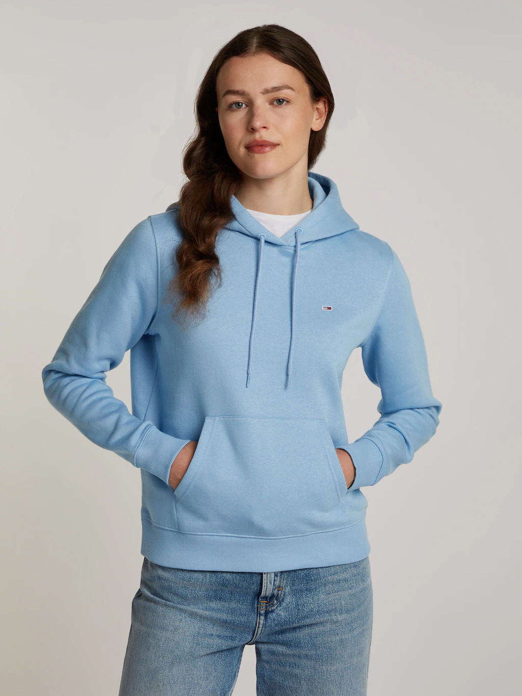 Tommy Jeans Kapuzensweatshirt TJW REG S FLAG HOODIE Kapuze mit Kordelm, Kän günstig online kaufen