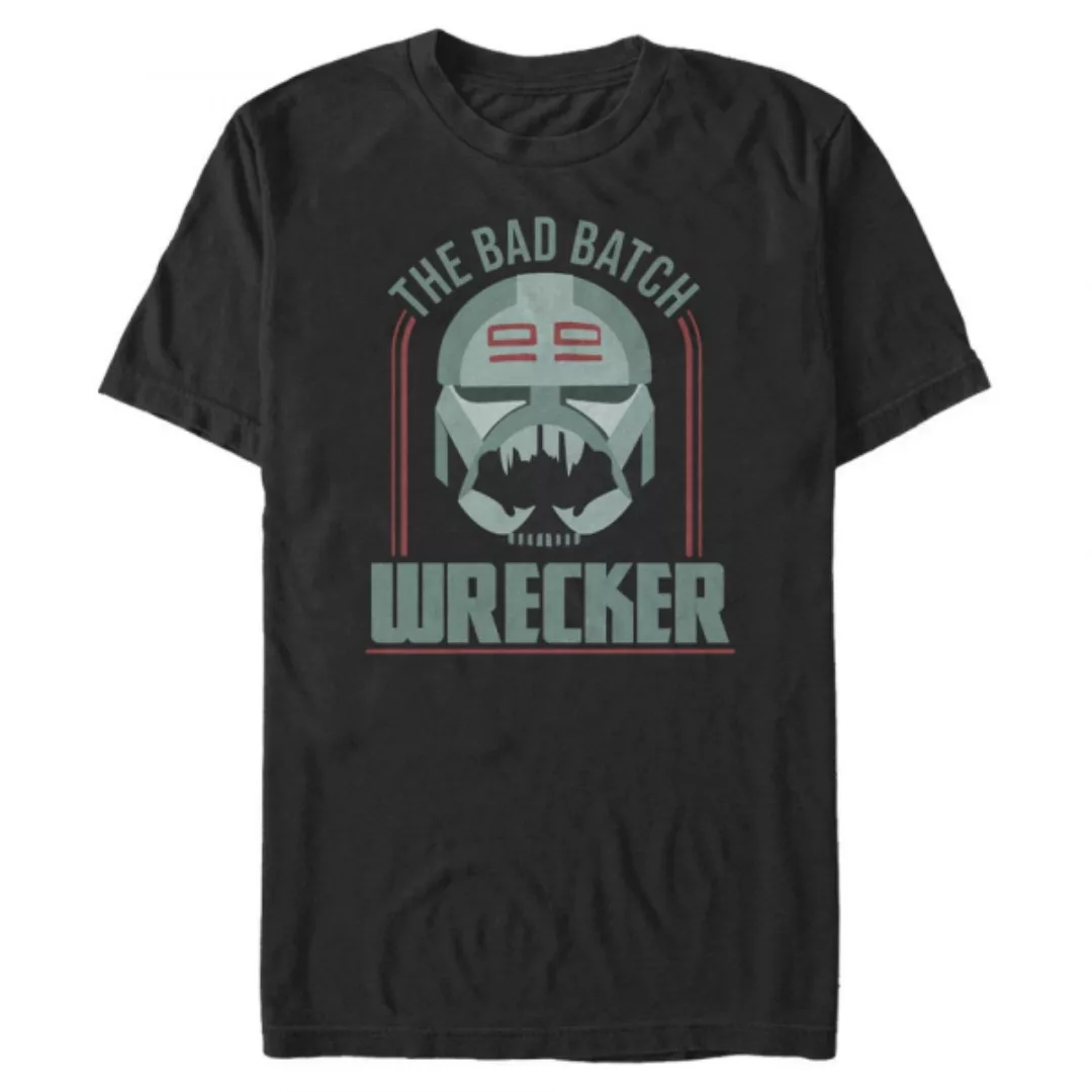 Star Wars - The Clone Wars - Wrecker Bad Batch Badge - Männer T-Shirt günstig online kaufen