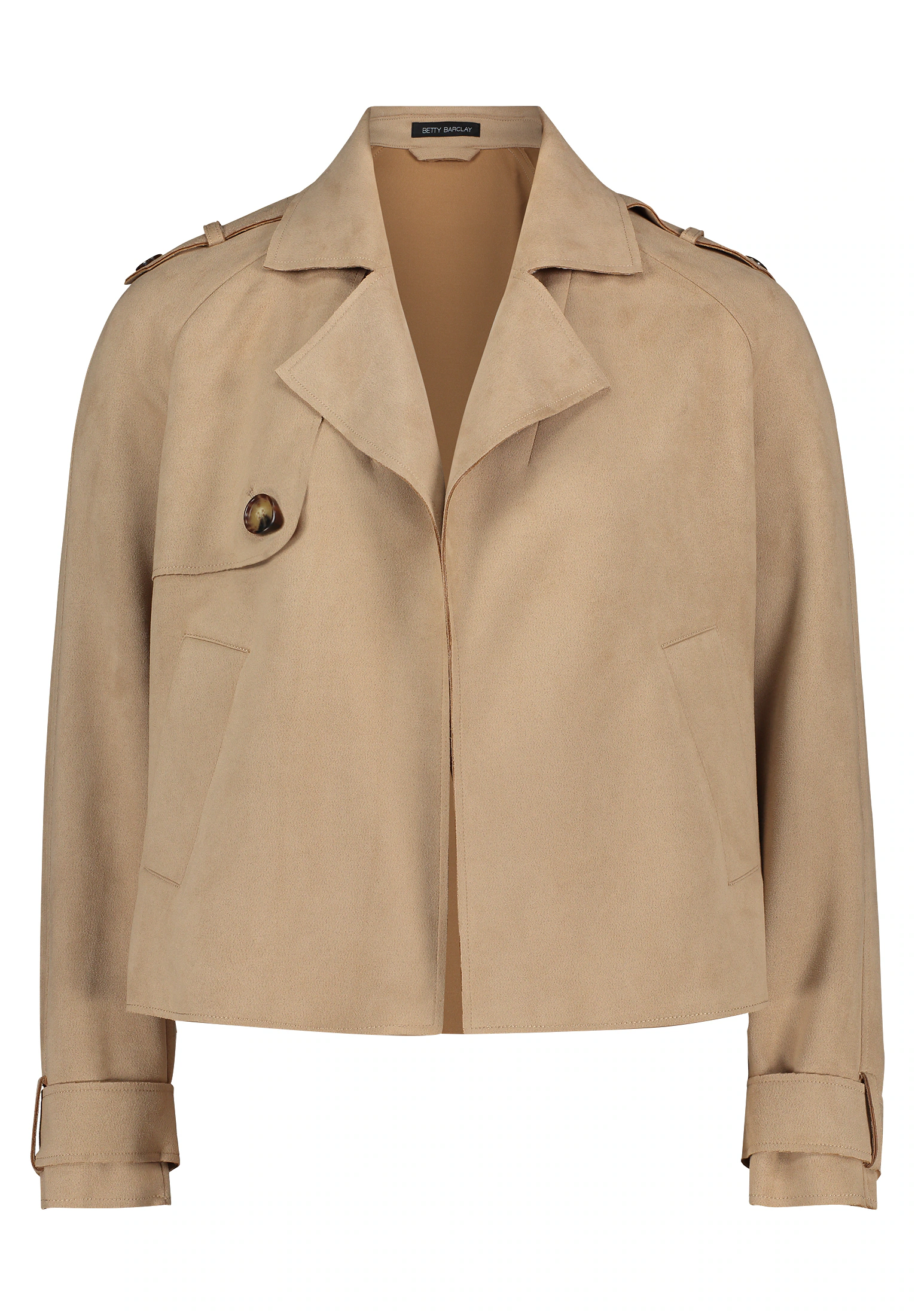 Betty Barclay Kurzblazer "Betty Barclay Blazer-Jacke langarm", Material günstig online kaufen