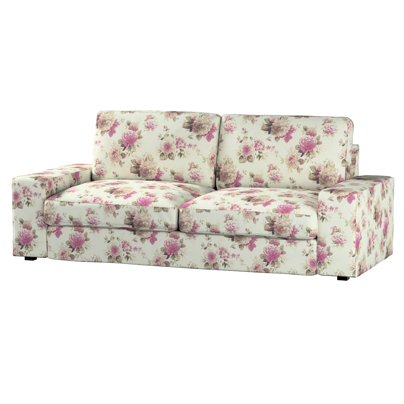 Bezug für Kivik 3-Sitzer Sofa, beige- rosa, Bezug für Sofa Kivik 3-Sitzer, günstig online kaufen