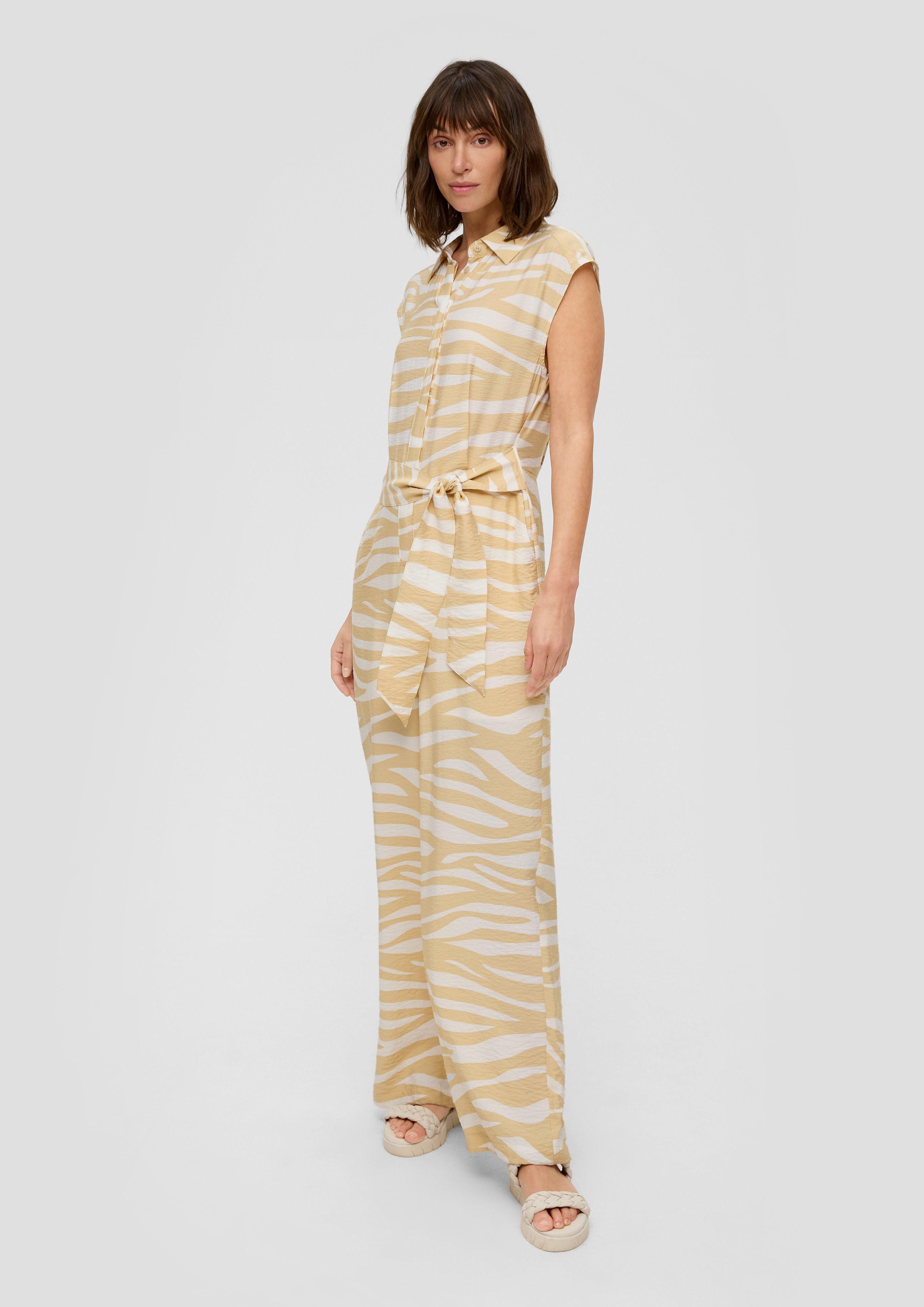 s.Oliver Overall Ärmelloser Jumpsuit aus Viskose günstig online kaufen