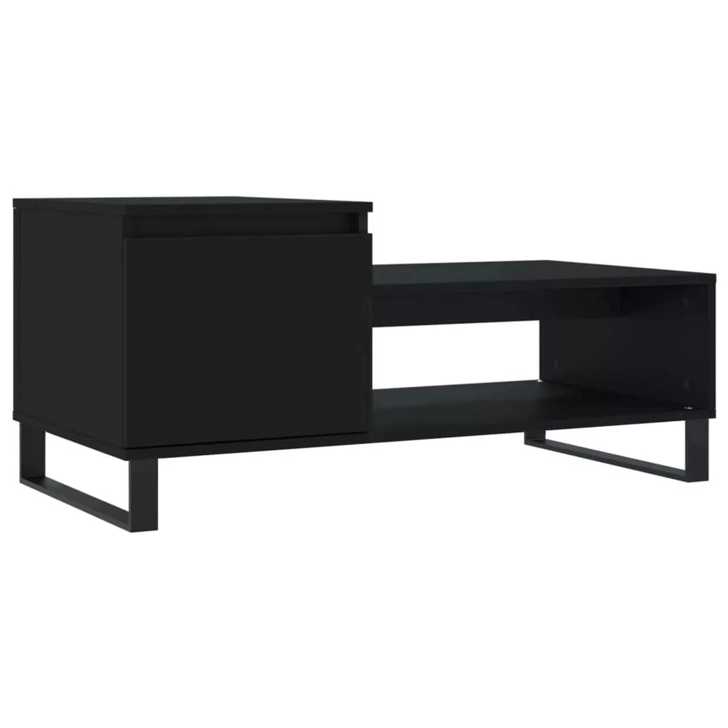 vidaXL Couchtisch Schwarz 100x50x45 cm Holzwerkstoff Modell 3 günstig online kaufen