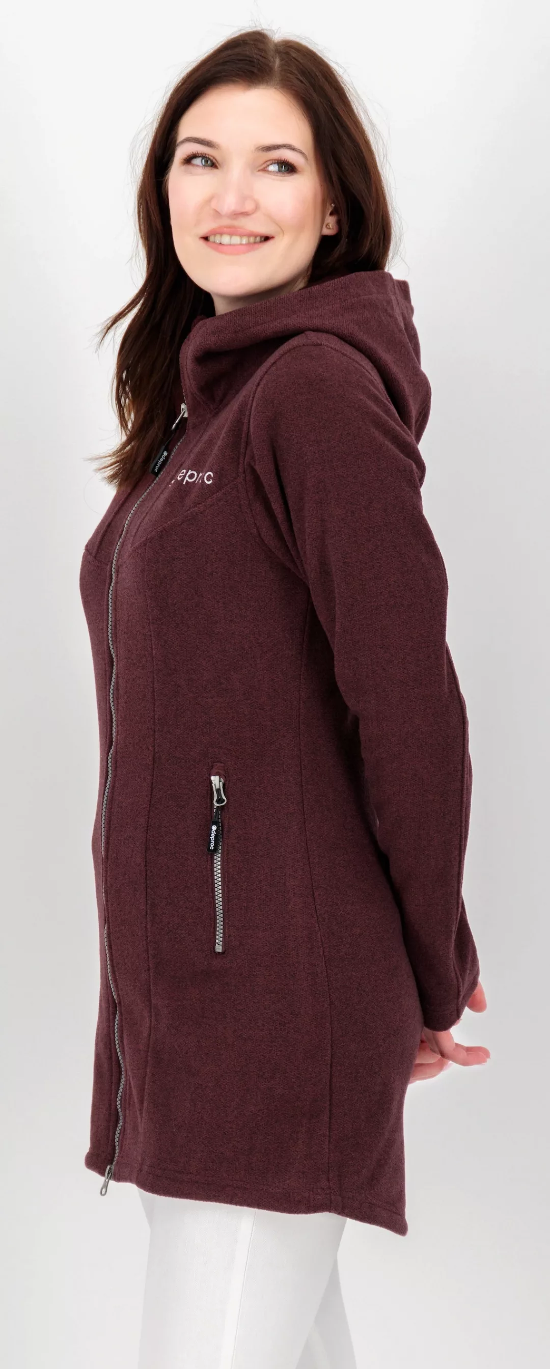 DEPROC Active Fleecejacke "GLORY APRIL", mit 2-Wege-Reißverschluss günstig online kaufen