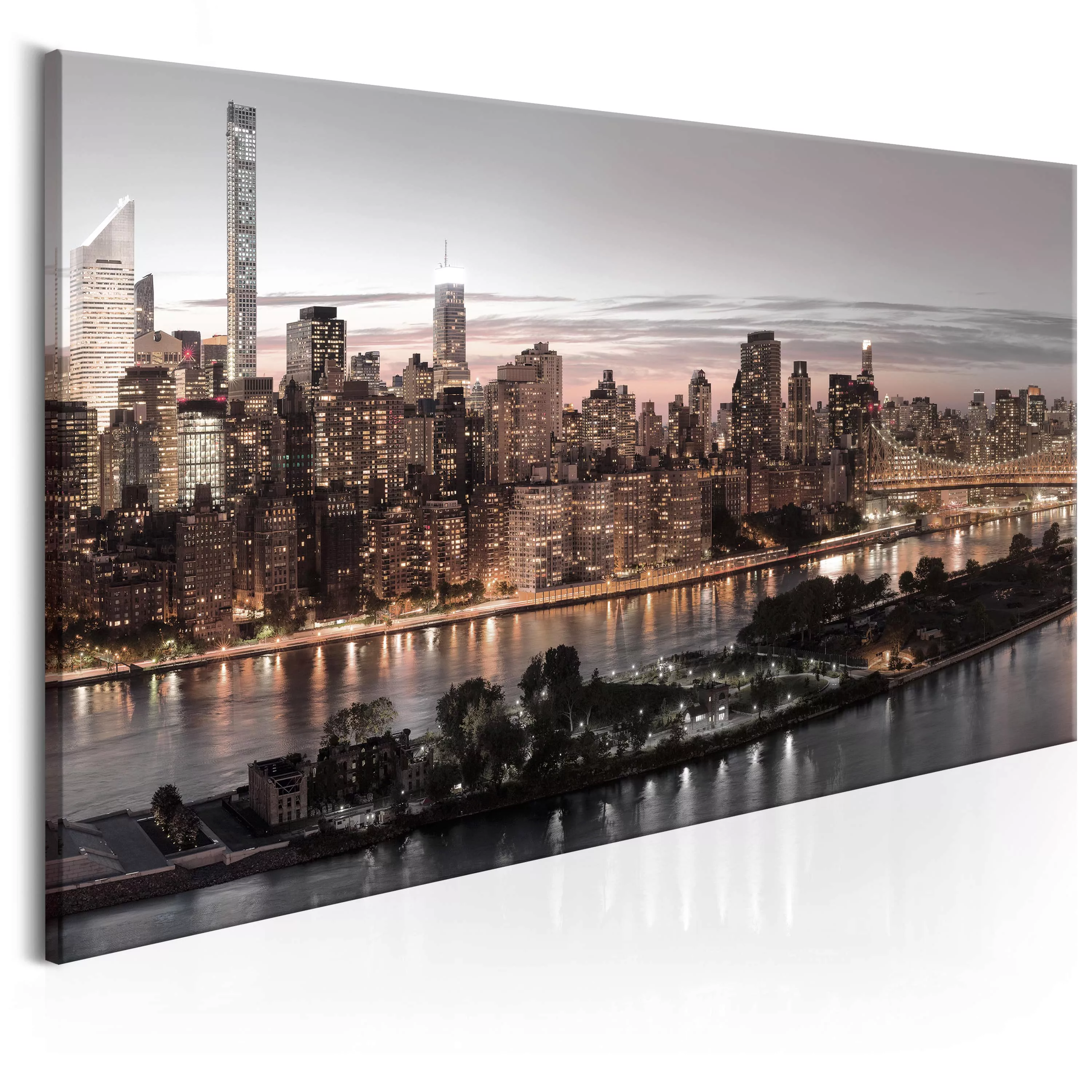 Wandbild - Manhattan at Twilight günstig online kaufen