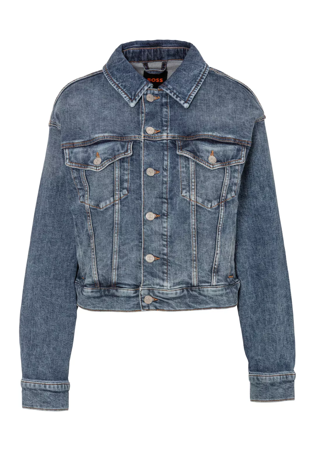 BOSS ORANGE Jeansjacke "C TRUCKER JACKET", mit knöpfbaren Brusttaschen günstig online kaufen