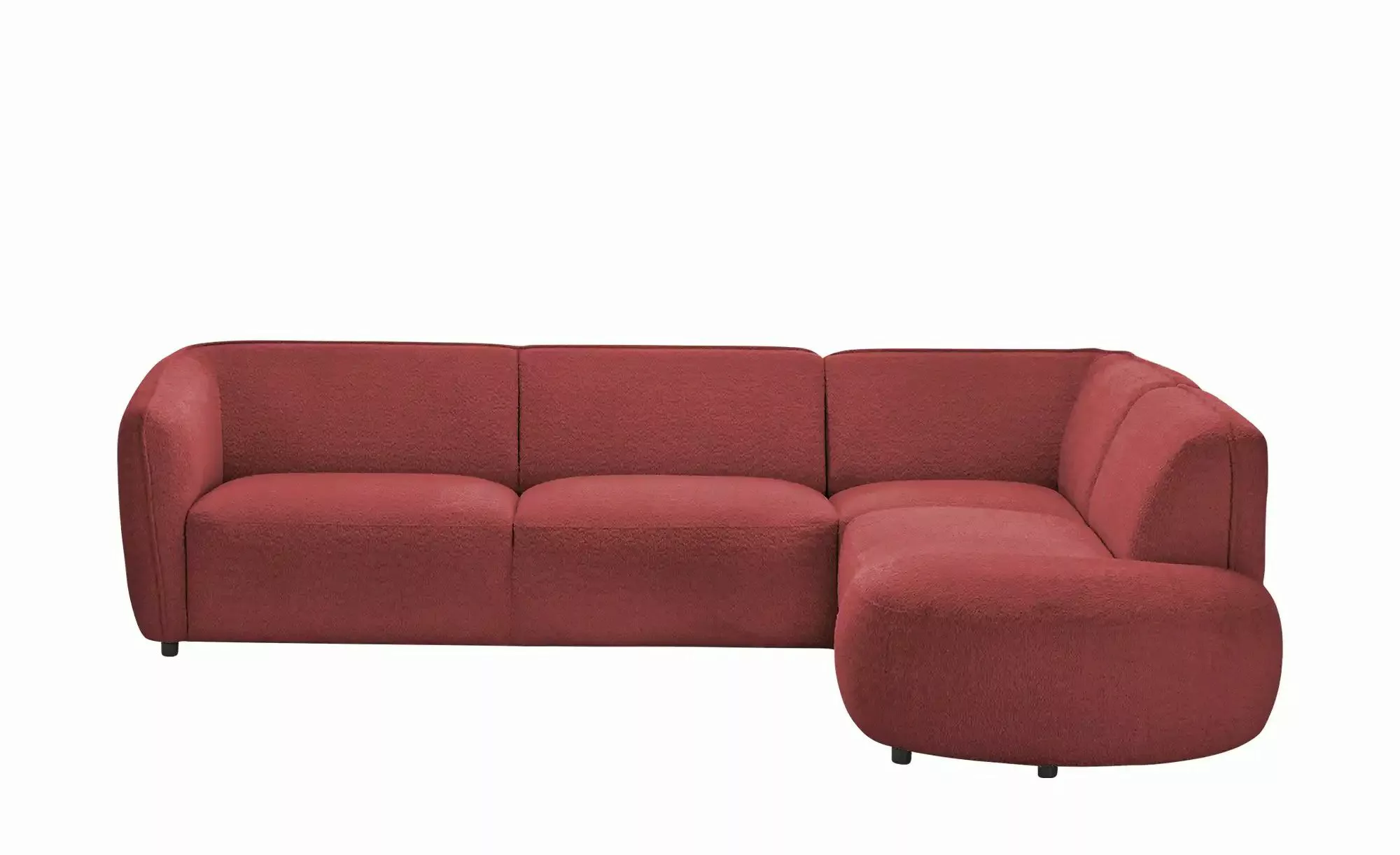 SOHO Ecksofa  Loures ¦ rot ¦ Maße (cm): B: 273 H: 73 T: 230.0 Polstermöbel günstig online kaufen