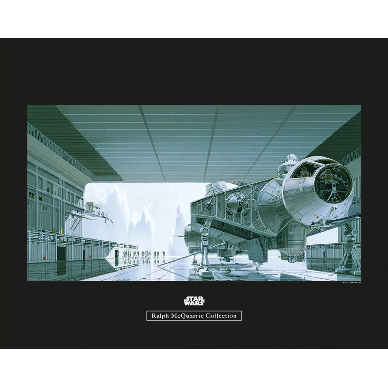 Komar Wandbild Star Wars Shuttle 50 x 40 cm günstig online kaufen