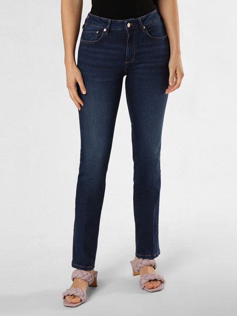 s.Oliver Bootcut-Jeans "BEVERLY", in Stretch-Qualität, mit Nieten an den Ta günstig online kaufen