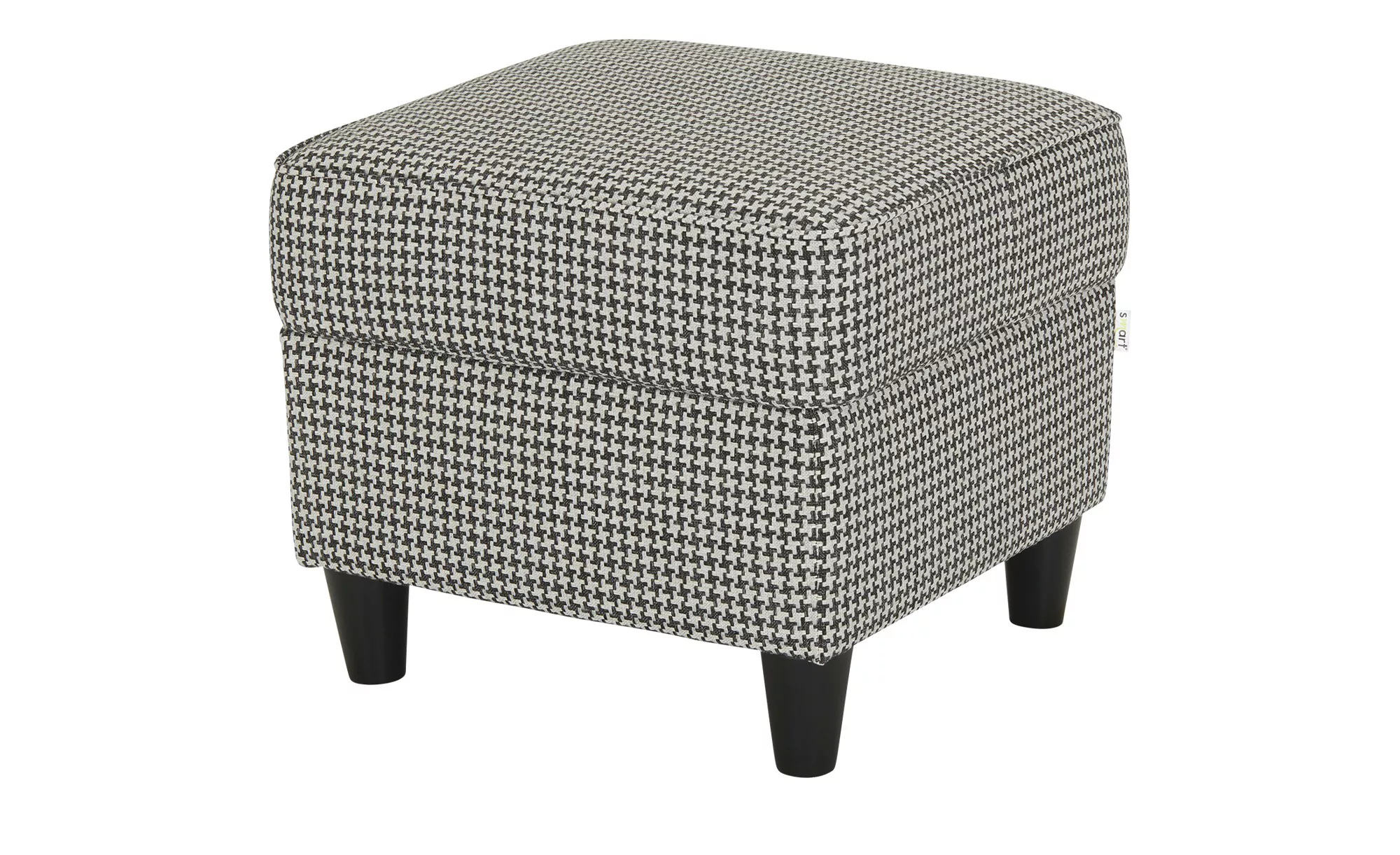 Hocker  Kivana ¦ grau ¦ Maße (cm): B: 52 H: 45 T: 52 Polstermöbel > Hocker günstig online kaufen