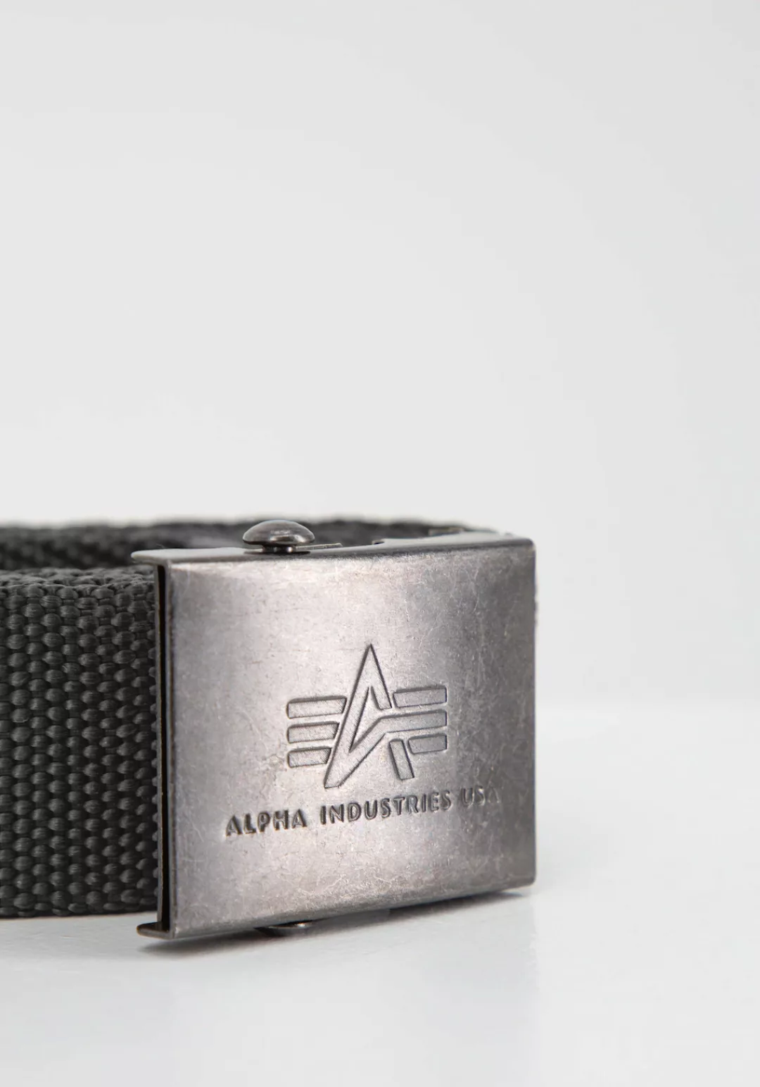 Alpha Industries Ledergürtel "Alpha Industries Accessoires - Belts Heavy Du günstig online kaufen