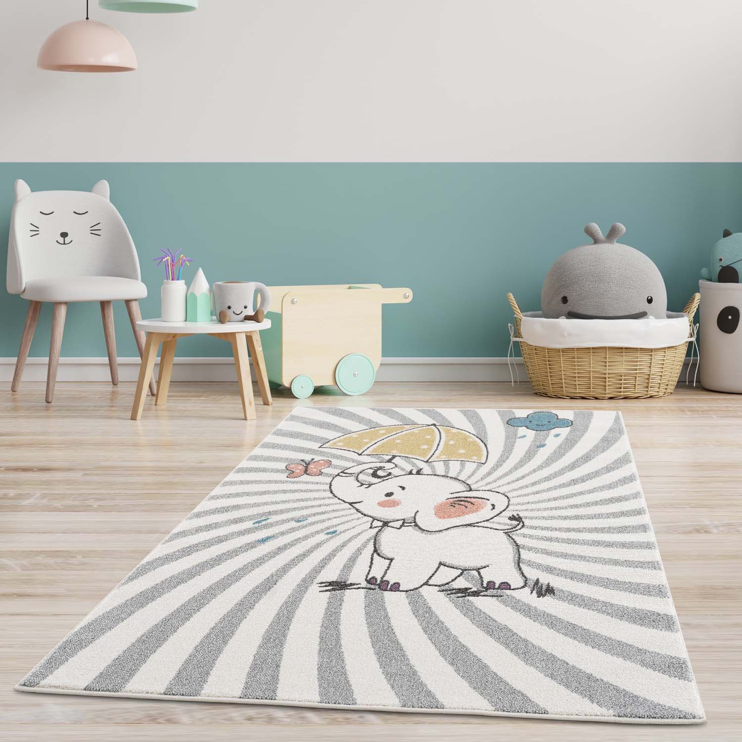 Carpet City Kinderteppich »Anime9388«, rechteckig, 11 mm Höhe, Spielteppich günstig online kaufen