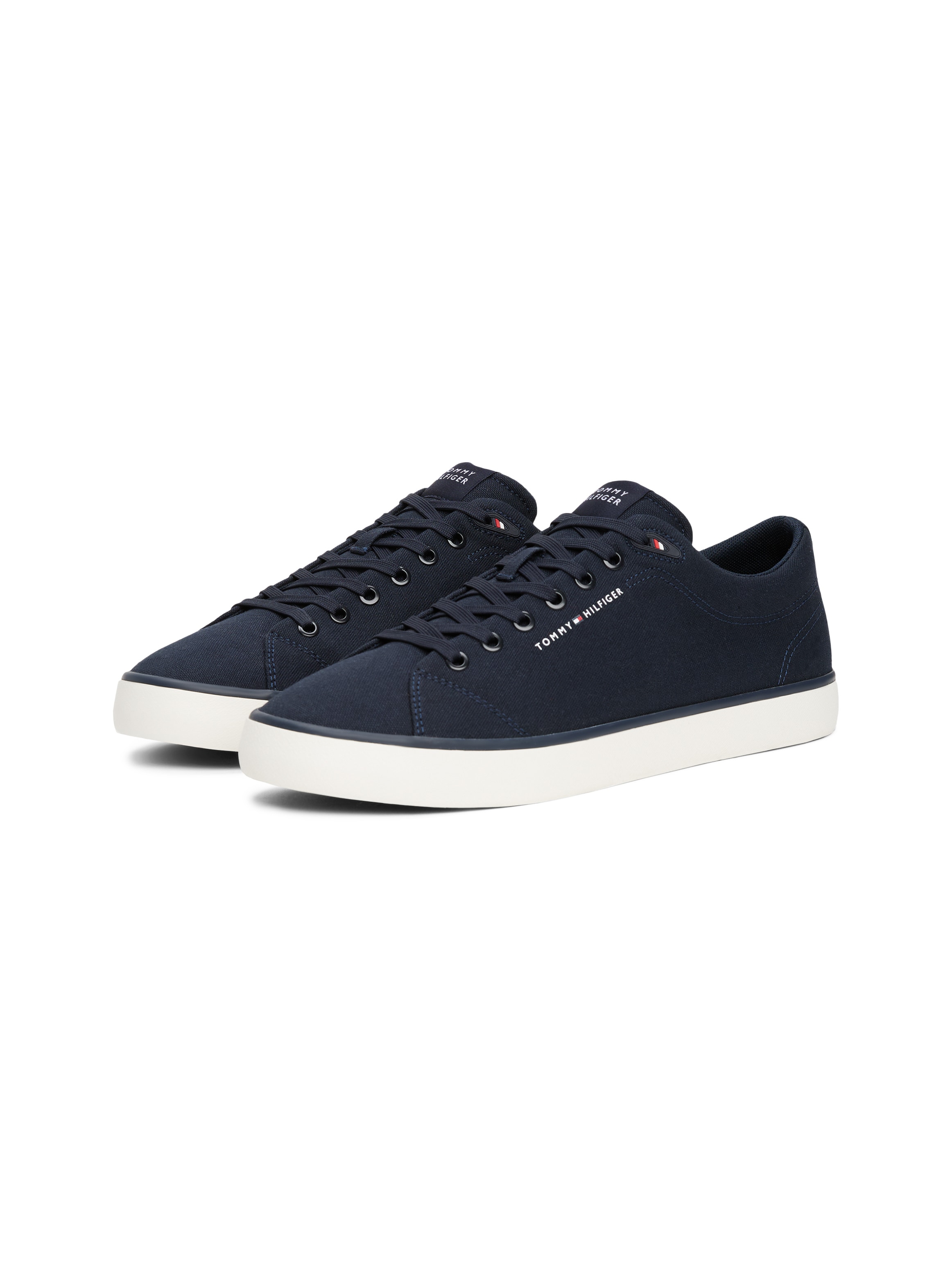 Tommy Hilfiger Sneaker "TH HI VULC LOW CORE CANVAS", Freizeitschuh, Halbsch günstig online kaufen