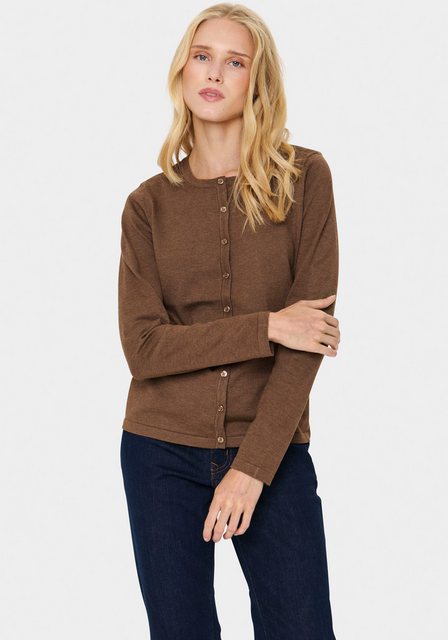 Saint Tropez Strickjacke A8661, MilaSZ R-Neck Cardigan günstig online kaufen