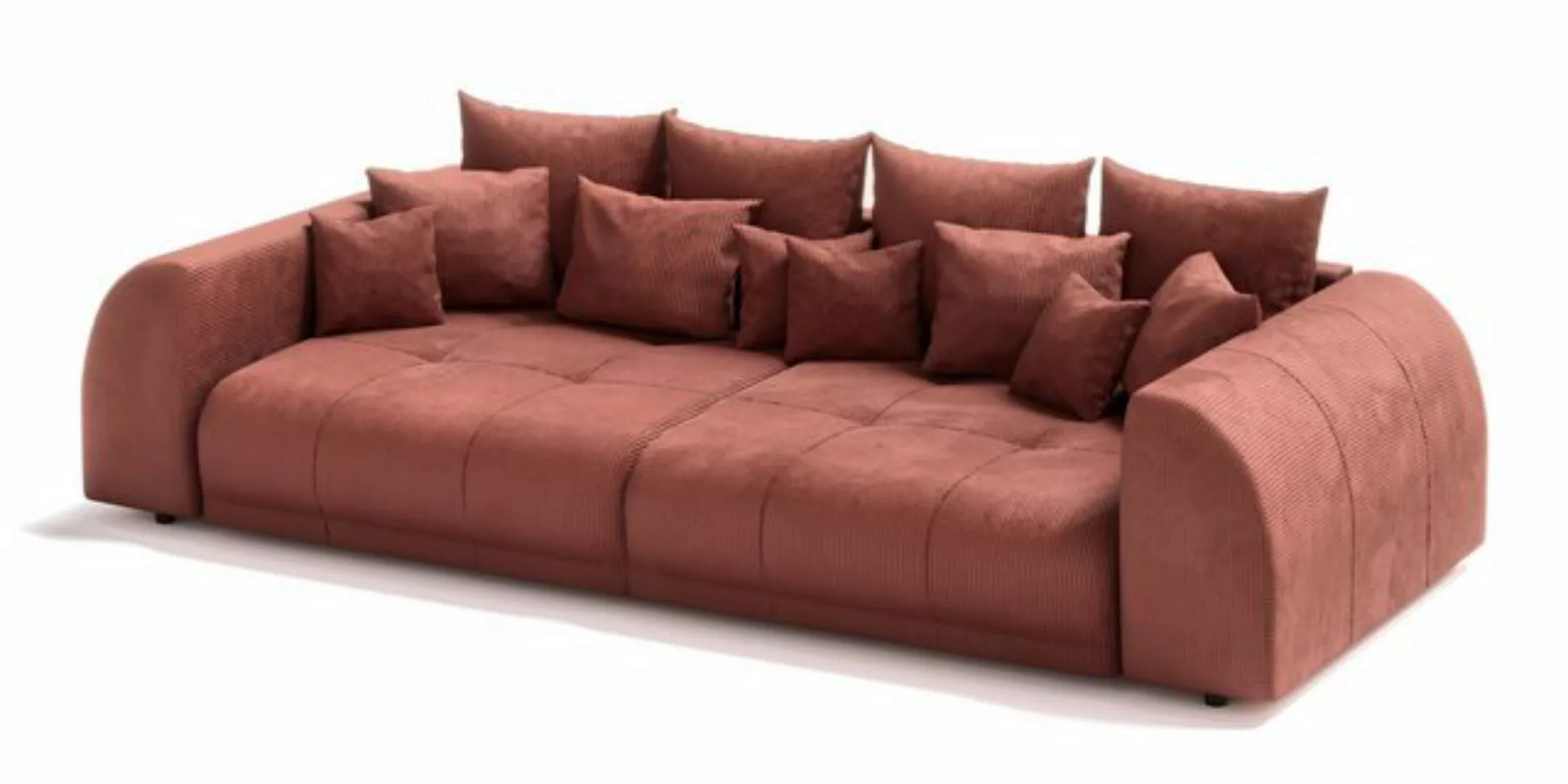 S-Style Möbel Big-Sofa Levana 5 Sitzer Boxspringfederung Lounge Sofa in Cor günstig online kaufen