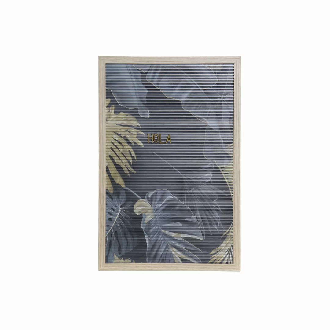 Wanddekoration Dkd Home Decor Tropical Pp (polypropylen) (2 Pcs) (30 X 1.5 günstig online kaufen