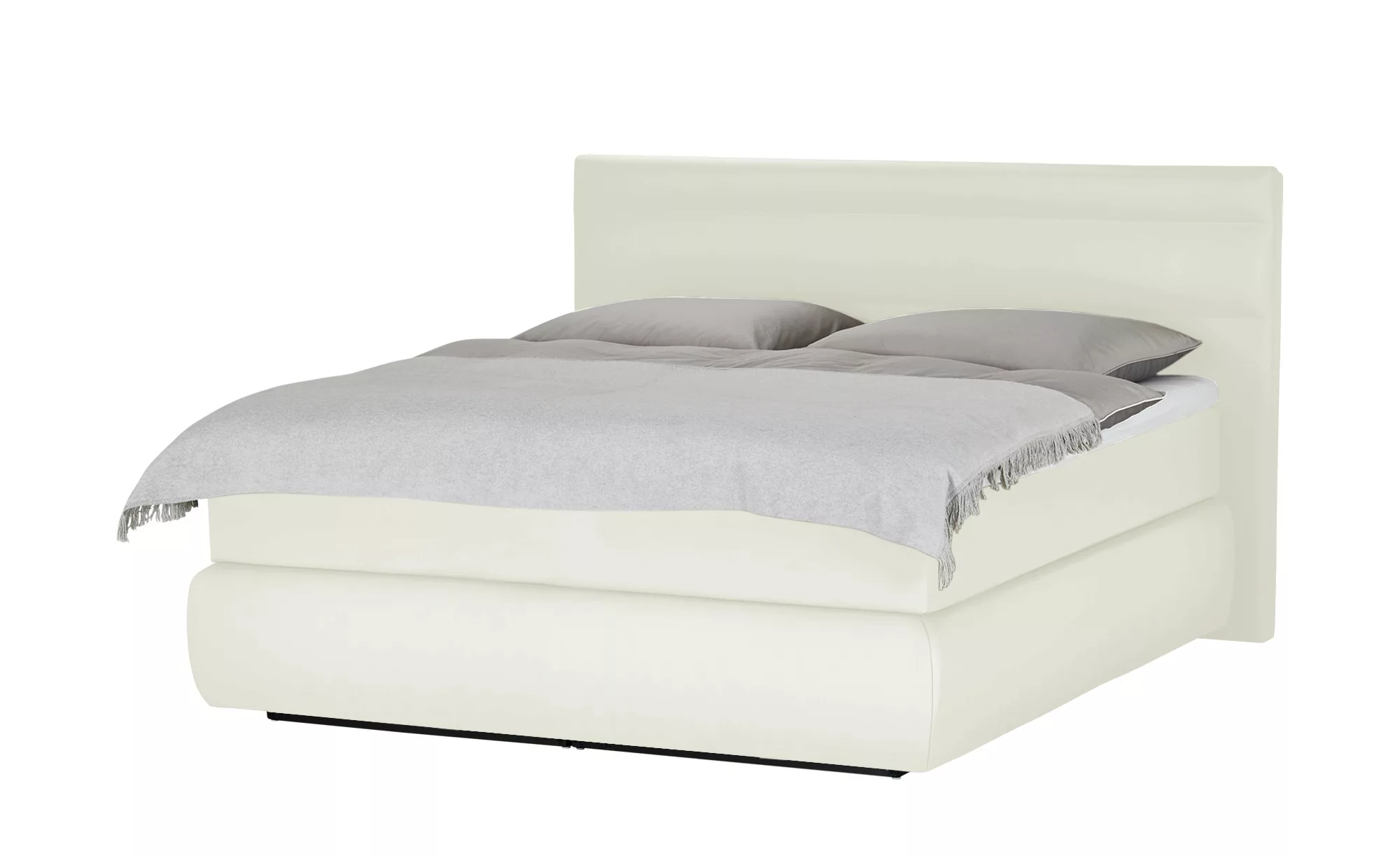 Wohnwert Boxspringbett  Dormian Bolge High - weiß - 160 cm - 122 cm - Bette günstig online kaufen