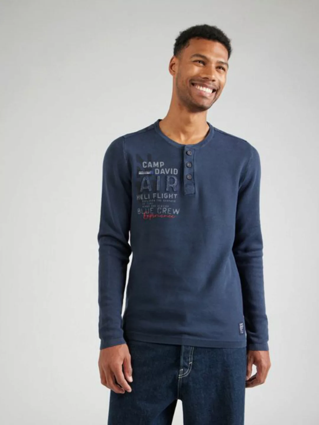 CAMP DAVID Strickpullover (1-tlg) günstig online kaufen