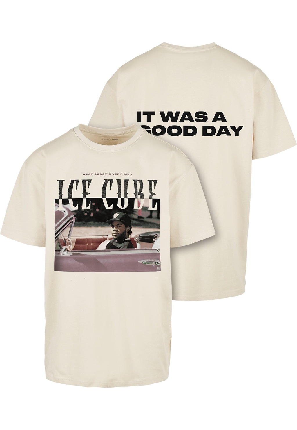 MisterTee T-Shirt "MisterTee Herren Ice Cube Its a good day Oversize Tee" günstig online kaufen