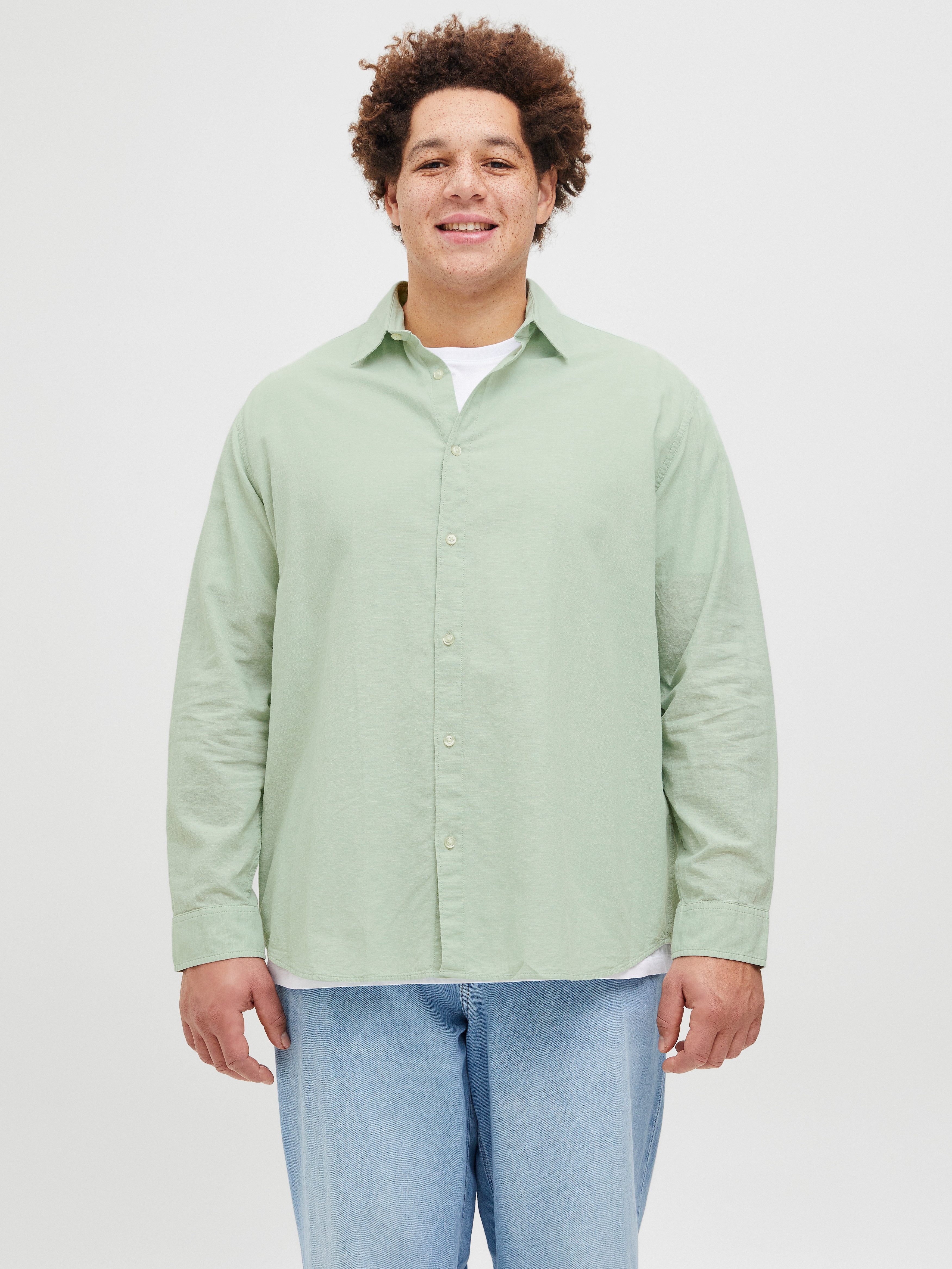 Jack & Jones PlusSize Kurzarmhemd JJEBREEZE günstig online kaufen