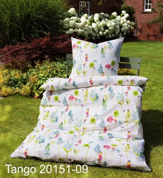 Janine Janine Mako-Soft-Seersucker Bettwäsche TANGO 20151 multicolor Größe: günstig online kaufen