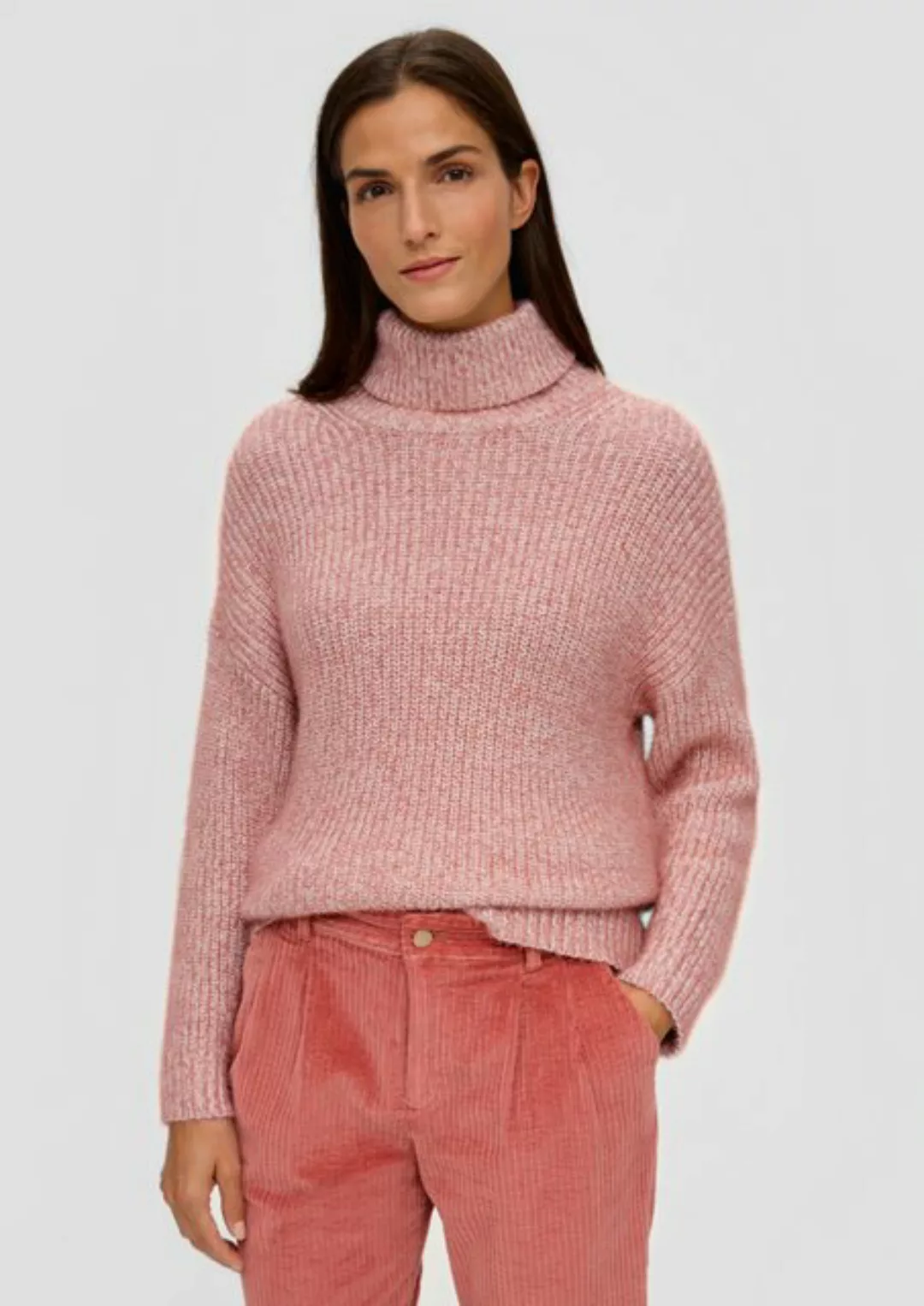 s.Oliver Strickpullover mit Rollkragen günstig online kaufen