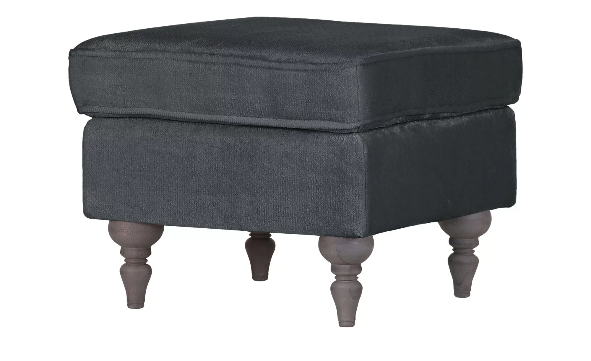 Hocker  Cozy ¦ grau ¦ Maße (cm): B: 55 H: 44 T: 55 Polstermöbel > Hocker - günstig online kaufen